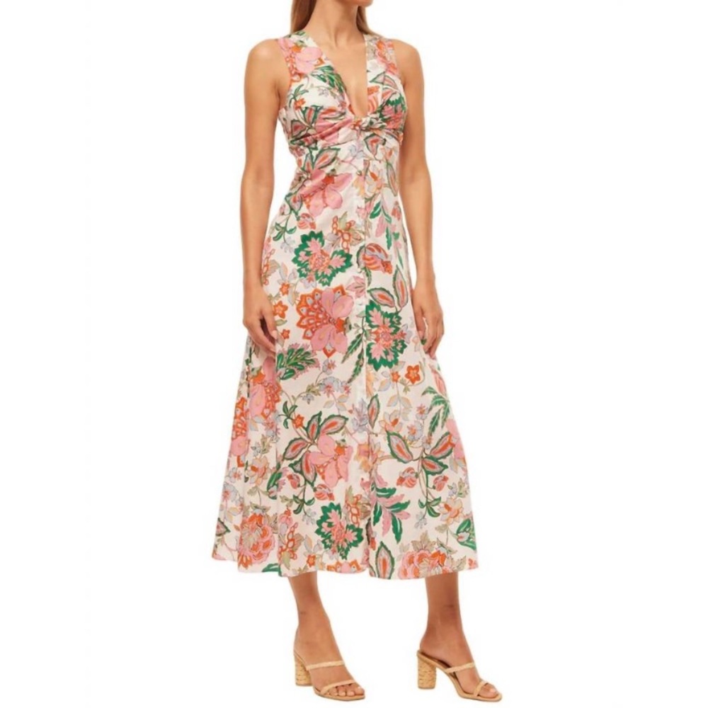 MISA Los Angeles Najah dress in Casablanca floral size XS
